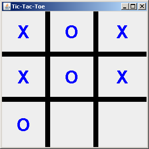 TicTacToe game sample image