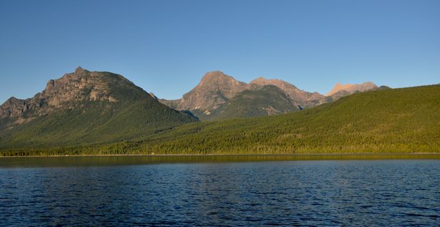 Mountains from Lake McDonald
