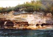 Bloody caves, Pictured Rocks National Lakeshore