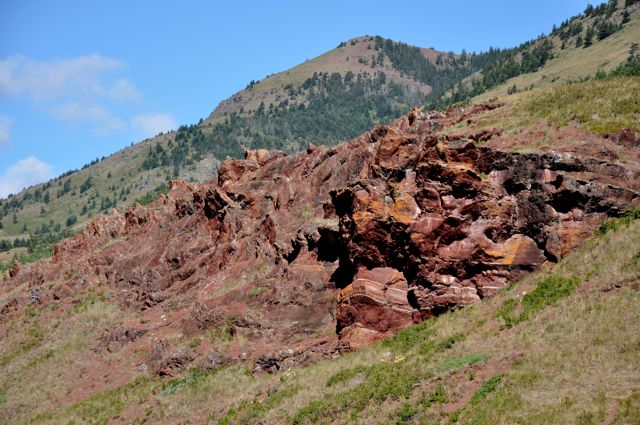 Along Red Rock Canyon Parkway