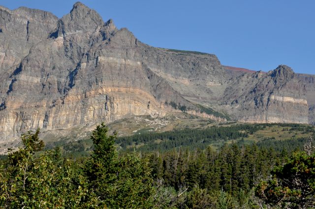 Along Many Glacier Road